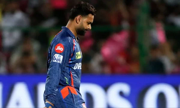 Rishabh Pant Penalized for Second Slow Over-Rate Offence as LSG Fall to Mumbai Indians Rishabh Pant
